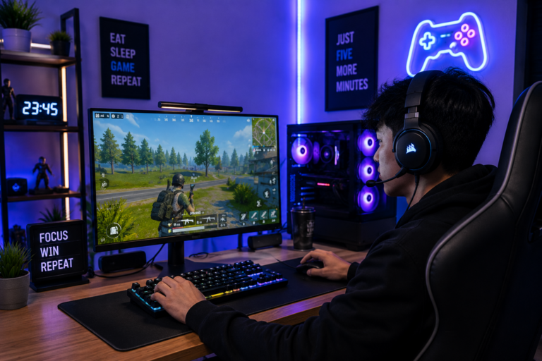 Tips Bermain Game Online dengan Nyaman dan Tidak Berlebihan