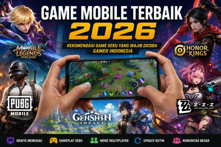 game mobile terbaik 2026 dengan gameplay online dan grafis modern