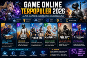 game online terpopuler 2026 dengan gameplay multiplayer modern